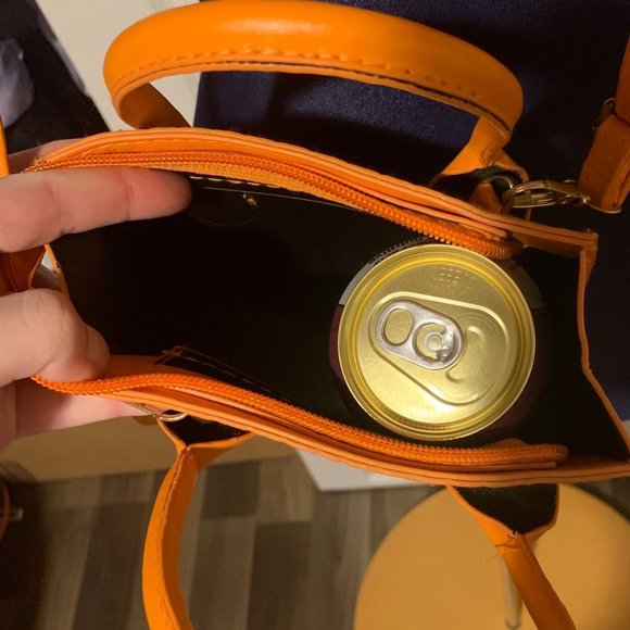 Orange Micro Purse Crossbody - Picture 4 of 6